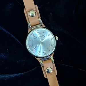 Liz Claiborne Tan and Silver Women's Watch